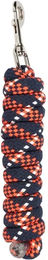 Harry's Horse Mounty-Longe mit Karabinerhaken 2m Navy-Orange-Weiß - 2 m – Bild 1 von 10