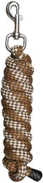 Produktbild von Harry's Horse Mounty-Longe mit Karabinerhaken aus Kunststoff in Braun oder Bunt - 2 m