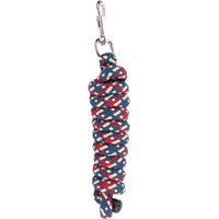 Produktbild von Harry's Horse Mounty Longierleine mit Karabinerhaken 2 m Blau/Bunt