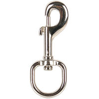 Produktbild von Harry's Horse Musketonhaak für Pferde 1' Rund in Silber aus Metall