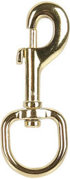 Harry's Horse Musketonhaak Karabiner für Pferde aus Metall in Gold 5er Pack – Bild 1 von 1