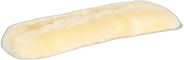 Harry's Horse Nasenriemenunterlage Merino aus Wolle in Creme/Beige – Bild 1 von 2