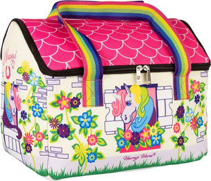 Produktbild von Harry's Horse Nooni Pflegesack für Pferde aus Stoff in Rosa Bunt