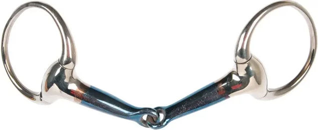 Produktbild von Harry's Horse Olive Gebiss für Pferde einfach gebrochen aus Sweet Iron Edelstahl