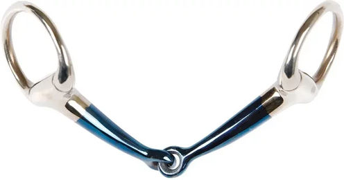 Harry's Horse Olivenkopfgebiss für Pferde Bus/onderlegtrens Sweet Iron 14mm Größe 15.0 – Bild 1 von 1