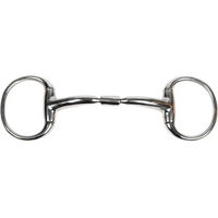 Produktbild von Harry's Horse Olivenkopftrense Roll-R aus Edelstahl doppelt gebrochen olivfarben 13,5 cm