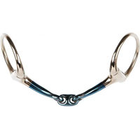 Produktbild von Harry's Horse Olivenkopftrense Sweet Iron doppelt gebrochen 13mm Größe 14.5