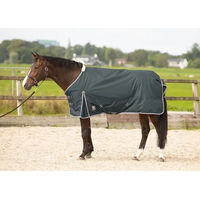 Produktbild von Harry's Horse Outdoor-Decke Thor aus Polyester in Grün oder Schwarz - 100 g