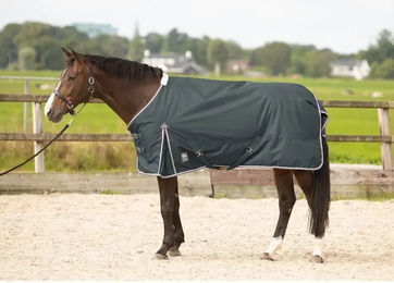 Produktbild von Harry's Horse Outdoor-Decke Thor Grün aus Polyester - 100 g