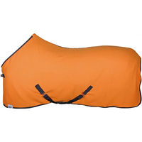 Produktbild von Harry's Horse Pferdedecke Colours Abschwitzdecke aus Fleece in Orange 205cm - 205 cm