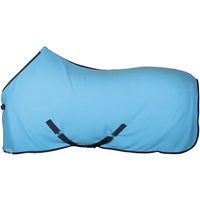 Produktbild von Harry's Horse Pferdedecke Fleece in Türkis und Blau 145 cm