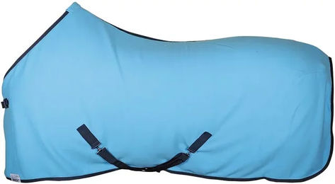 Produktbild von Harry's Horse Pferdedecke Fleece in Türkis und Blau