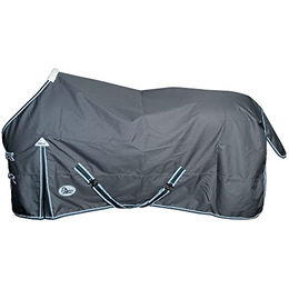 Harry's Horse Pferdedecke Thor Ams Ebony TC in Schwarz Grau Größe M – Bild 1 von 2
