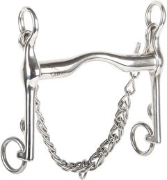 Produktbild von Harry's Horse Pferdehalftriemen aus Edelstahl mit silbernen Beschlägen