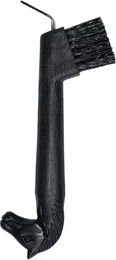 Produktbild von Harry's Horse Pferdekopf-Hufkratzer und Bürste aus Kunststoff in Schwarz 10er Packung