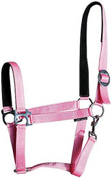 Produktbild von Harry's Horse Polsterhalfter aus Nylon für Pferde in Rosa Größe Cob
