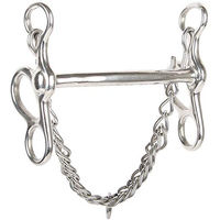Produktbild von Harry's Horse Postkandare aus Edelstahl mit festen Seitenteilen 12mm Größe 10.5 Silber