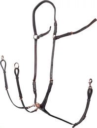 Harry's Horse Protech Jagdhalsband aus Leder für Pferde – Bild 1 von 6
