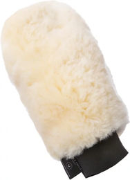 Harry's Horse Putzhandschuh aus Natur-Lammwolle für die Fellpflege – Bild 1 von 2