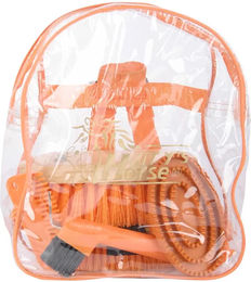 Produktbild von Harry's Horse Putztasche Grooming Kit in Orange aus Kunststoff