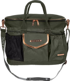 Harry's Horse Putztasche Just Ride Summer Chique in Grün und Gold aus Polyester – Bild 1 von 1