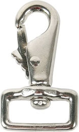 Produktbild von Harry's Horse Quick Snap Karabiner für Pferde aus Metall Silber 5er Pack