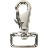 Produktbild von Harry's Horse Quick Snap Karabiner für Pferde aus Metall Silber 5er Pack