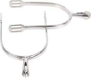 Harry's Horse Radsporen Edelstahl mit glattem Rad D20 für Damen – Bild 1 von 2