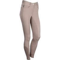 Produktbild von Harry's Horse Redwood Full Grip Reithose für Damen in Beige mit Kunstleder