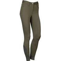 Produktbild von Harry's Horse Redwood Full Grip Reithose für Damen mit Kunstleder in Größe 44