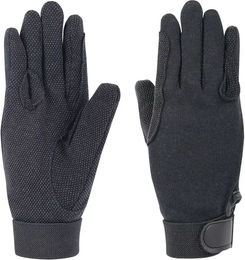 Produktbild von Harry's Horse Reithandschuhe aus Baumwolle Schwarz Unisex Größe L