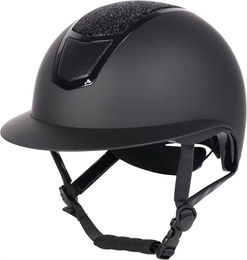 Produktbild von Harry's Horse Reithelm Mont Blanc Sparkle Schwarz Unisex 59/61 cm