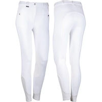 Produktbild von Harry's Horse Reithose Beijing II für Damen in Weiß Größe D38 mit Kniebesatz