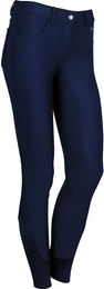 Produktbild von Harry's Horse Reithose für Damen Winterblues mit Full Grip und Fleece-Futter wasserabweisend Blau