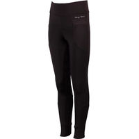 Produktbild von Harry's Horse Reithose für Mädchen mit Full Grip in Schwarz