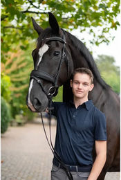 Produktbild von Harry's Horse Reithose Liciano Full Grip für Herren in Blau Größe 48