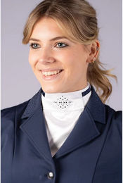 Harry's Horse Reitkrawatte Damen Sparkle Blau Weiß – Bild 1 von 1