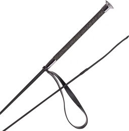 Produktbild von Harry's Horse Reitpeitsche Lux in Grau und Schwarz