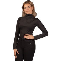 Produktbild von Harry's Horse Reitshirt Damen Langarm Schwarz Größe S