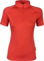 Produktbild von Harry's Horse Reitshirt Turanga für Damen aus Polyester in Orange und Rot Größe XXL