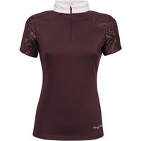 Produktbild von Harry's Horse Reitshirt Venice für Damen in Weiß und Rot aus Polyester Größe XS