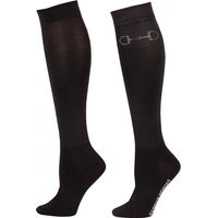 Produktbild von Harry's Horse Reitsocken Bit Schwarz Unisex Größe 35/38