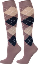 Harry's Horse Reitsocken Damen Argyle Showkousen – Bild 1 von 1
