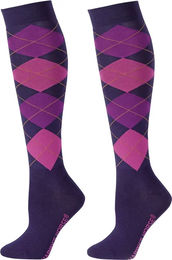 Harry's Horse Reitsocken Unisex Lila Polyester – Bild 1 von 1