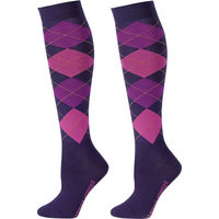 Produktbild von Harry's Horse Reitsocken Unisex Lila Polyester