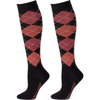Produktbild von Harry's Horse Reitsocken Unisex Puk in Schwarz oder Bunt Größe 35/38