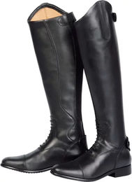 Harry's Horse Reitstiefel Donatelli Dressage XL aus Leder Schwarz Größe 38 Unisex – Bild 1 von 4