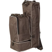 Produktbild von Harry's Horse Reitstiefeltrage mit abnehmbarer Tasche aus Polyester in Schwarz Bunt 60x35x22 cm