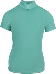 Harry's Horse Reittrikot Damen Trendy Blau Türkis Baumwolle Elasthan – Bild 1 von 1
