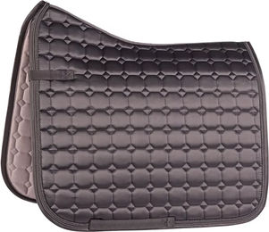 Produktbild von Harry's Horse Reverso Heavy Dressur Schabracke aus Satin in Grau